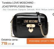 Listonoszka torebka LOVE Moschino 