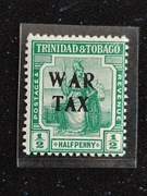 Znaczek z HALF PENNY STAN **