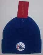 Czapka zimowa beanie Mitchell & Ness - Philadelphia 76ers NBA