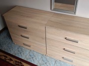 Komoda 2szt koloru Dąb Sonoma