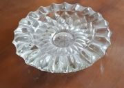 Popielnica szklana duża z lat 60 XX wieku 