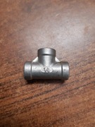 Trójnik 1/4" stal nierdzewna