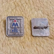 Przypinka MDK - Młodzieżowy Dom Kultury Warszawa