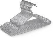 KEPLIN 40 x metalowe wieszaki pokryte gumą 