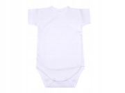 Body krótki rękaw bawełna rozm. 56 zapinane na zatrzask