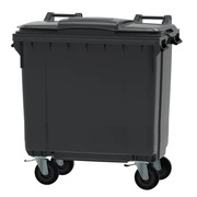 POJEMNIK NA ŚMIECI ODPADY POJEMNIKI 770L GRAFIT