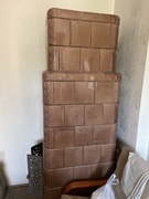 Efektowny piec kaflowy do rozbiórki 