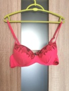 Stanik od stroju kąpielowego różowy z cekinami rozmiar XL