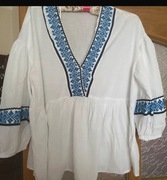 Bluzka , tunika etno boho folk 40 Zara 