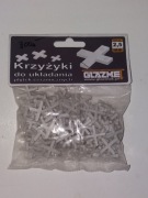 Krzyżyki dystansowe do płytek glazury 2,5mm 150szt