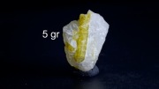 Turmalin Zielony Verdelit w Kwarcu | 5 gr | Minerał Surowy Kryształ Kamień 