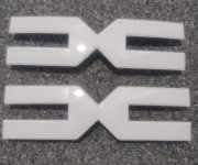 Emblemat Monogram Logo Dacia Duster Sandero Jogger 628906394R