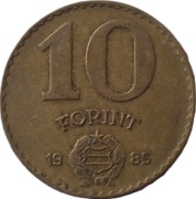 Węgry 10 forintów z 1985 roku - OBEJRZYJ MOJĄ OFERTĘ