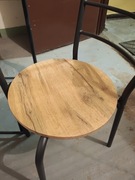 Stół owalny dąb + 2 x krzesła 