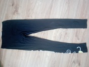 Legginsy czarne dziewczęce myszka miki r.158