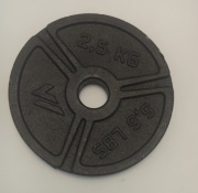 Obciążnik żeliwny 2kg - średnica otworu 32 mm