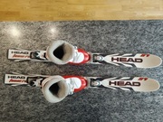 Narty dziecięce z butami