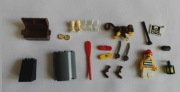 LEGO Pirates (Piraci) mały miks mix, pirat, małpa kufer, złoto