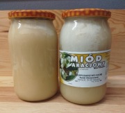 Miód akacjowy  1,2kg 0,9l