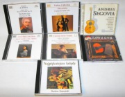 Zestaw CD z muzyką na gitarę klasyczną -Naxos i inne firmy
