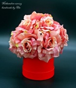 Flower box na urodziny prezent dzień matki