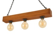 Lampa wisząca ze starej belki E 27