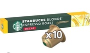 Kawa Nespresso STARBUCKS Blonde Espresso Roast DECAF 10 szt.