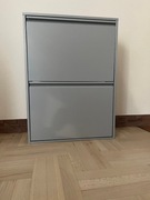 Szafka na buty podwójna Allhall Szara seria Cube CB-2-M