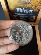 Krew Elfów – Wiedźmin | 2 uncje srebra | Niue 5$ | limitacja 980/2000