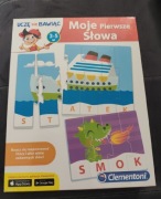 Gra planszowa puzzle Moje Pierwsze Słowa clementoni