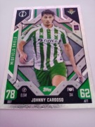 Topps match attax extra 2024/25  midfield shield JOHNNY CARDOSO 314 BETIS 