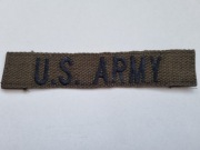 Naszywka us army tape vietnam Nam era nylon vintage og-107 tcu jungle