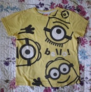 Koszulka Minionki roz 128 Primark