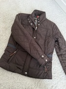 Brązowa pikowana kurtka jeździecka Ariat M/38 czekoladowa