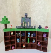 Stojak na figurki Minecraft Kinder Joy