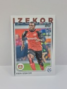 2024-25 TOPPS UCC KEN IZEKOR ROOKIE RC BAYER LEVERKUSEN BUNDESLIGA 