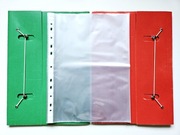 Teczka biurowa 2 szt + koszulki na dokumenty