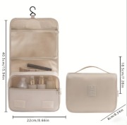 Kosmetyczka podróżna wisząca organizer na kosmetyki kuferek 