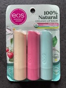 EOS 100% Natural Organic Lip Balm – Balsam do ust – 3 smaki