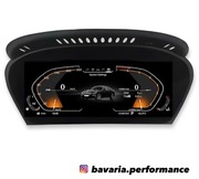 Dashboard ZEGARY CYFROWE LCD BMW 5 Series, X5, X6 (E60, E61, E62, E70, E71)