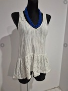 Biała bluzka na ramiączkach H&M