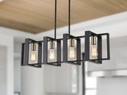 Lampa żyrandol nad stół wyspę