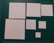 Scrapki serwetki kwadraty przeszycia