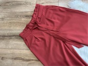 Ceglaste spodnie z szerokimi nogawkami (Wide Leg) LOFTY MANNER