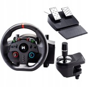 NOWA KIEROWNICA WYŚCIGOWA NITHO DRIVE PRO Z SELEKTOREM BIEGÓW I PEDAŁAMI PC