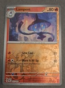 Karta Pokemon LAMPENT 037/167 HOLO