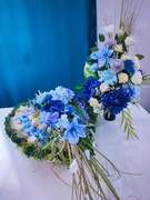 Komplet nagrobny serce 