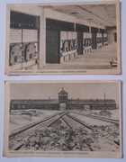 OŚWIĘCIM  AUSCHWITZ KARTY POCZTOWE 1952 rok