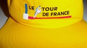 żółta letnia czapka TOUR DE FRANCE oryginał
