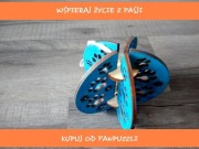 bombka 3d łapka malowana SZEPT